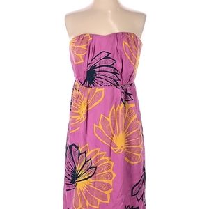 Sariah strapless pink dress